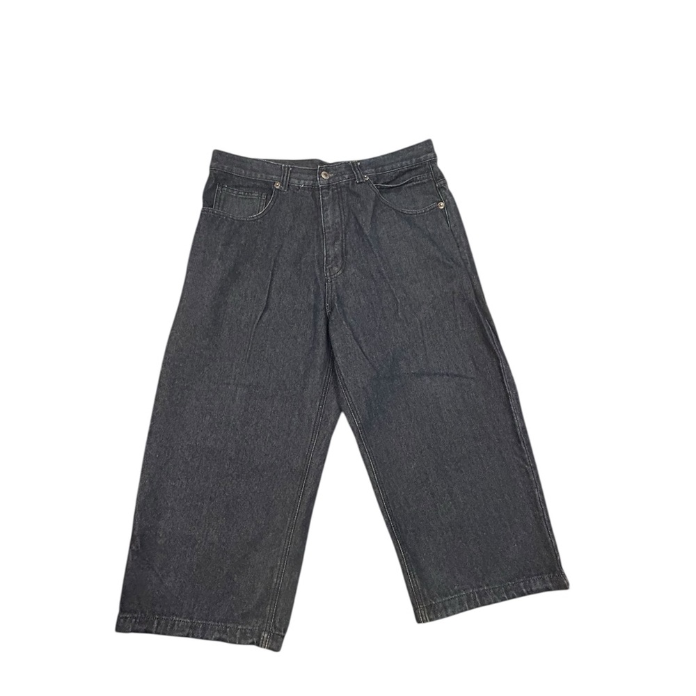 Raw Blue 36x22 Men’s Y2K Draw Cuff‎ Jeans
